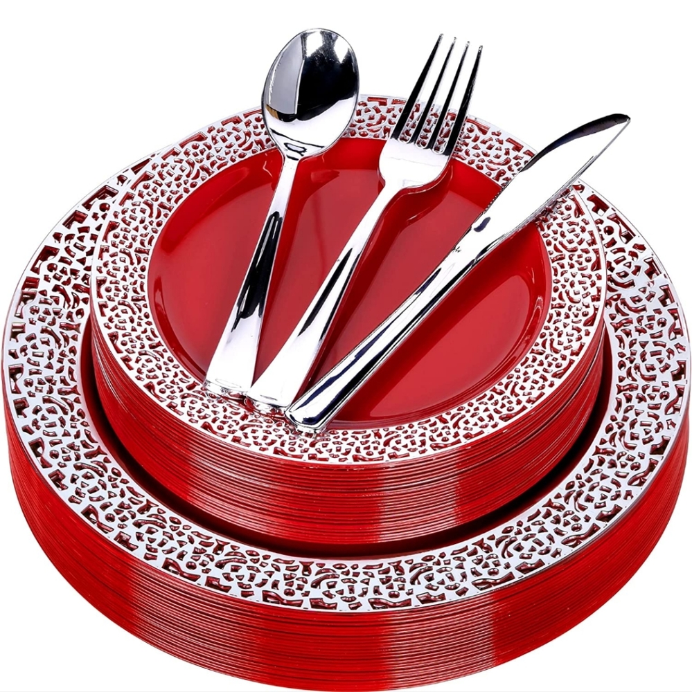 Table setting for 50 people